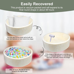 CALEPTONG ball pit makes a thoughtful indoor gift for kids and families.