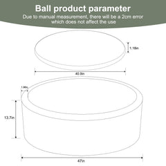 Inside view highlighting memory foam core for durable, cushioned support.