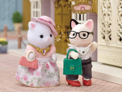Calico Critters toy with small parts is ideal for ages 3+ supervision.