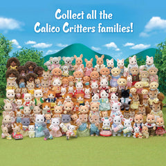 Calico Critters Walnut Squirrel Family: Removable clothing detail for mix-and-match fun