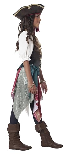 California Costumes Boho Pirate head tie and belt complete authentic look.