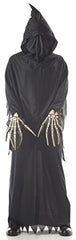 California Costumes Grim Reaper Deluxe child costume hood and face cover for a spooky look
