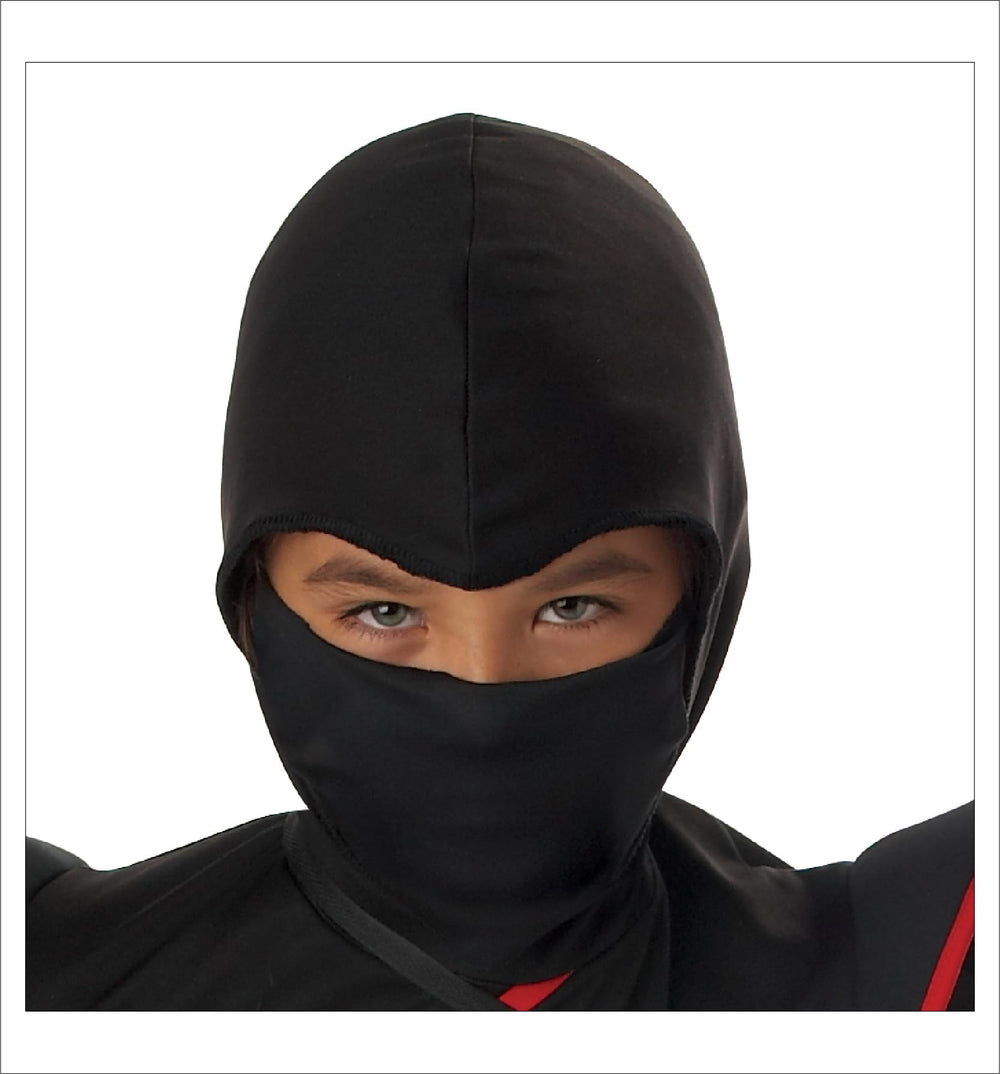 California Costumes Stealth Ninja arm ties provide secure adjustment.
