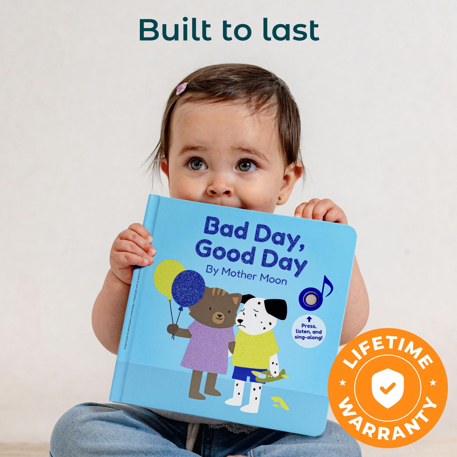 Cali's Books Bad Day Good Day interactive moment encourages parent-child bonding