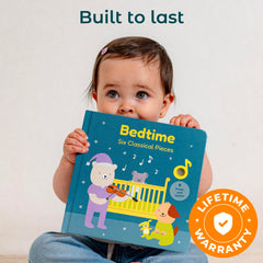 Cali's Books durable board construction withstands daily use by toddlers.