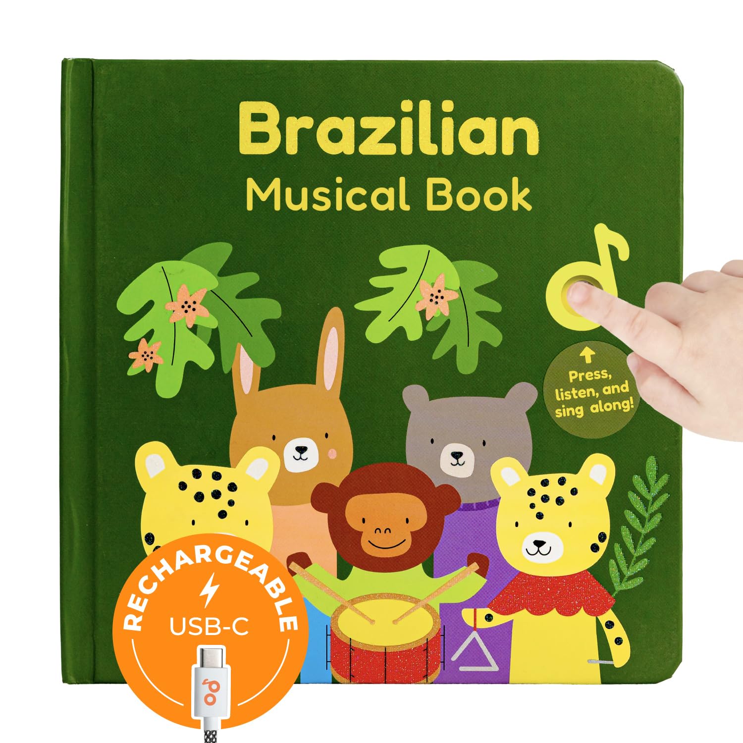 Cali's Books Brazilian Nursery Rhymes cover inviting curiosity and cultural exploration