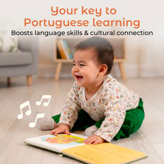 Cali's Books lyrics page with Portuguese-English translations for bilingual learning