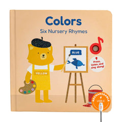 Cali's Books Colors Book for Toddlers with vibrant colors and rhymes to boost early language.