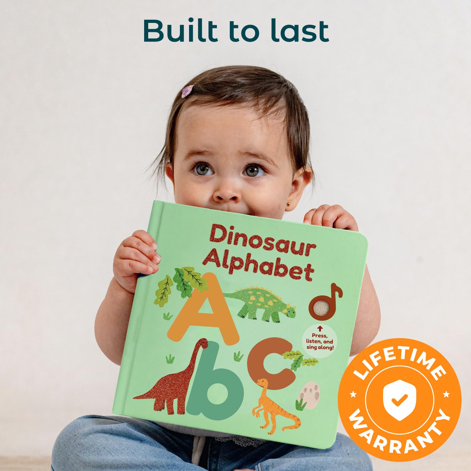 Cali's Books dino learning toy encourages joyful discovery in daily routines.