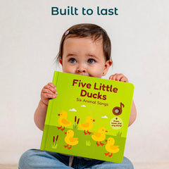 Cali's Books Five Little Ducks family-reading supports bonding during reading time.
