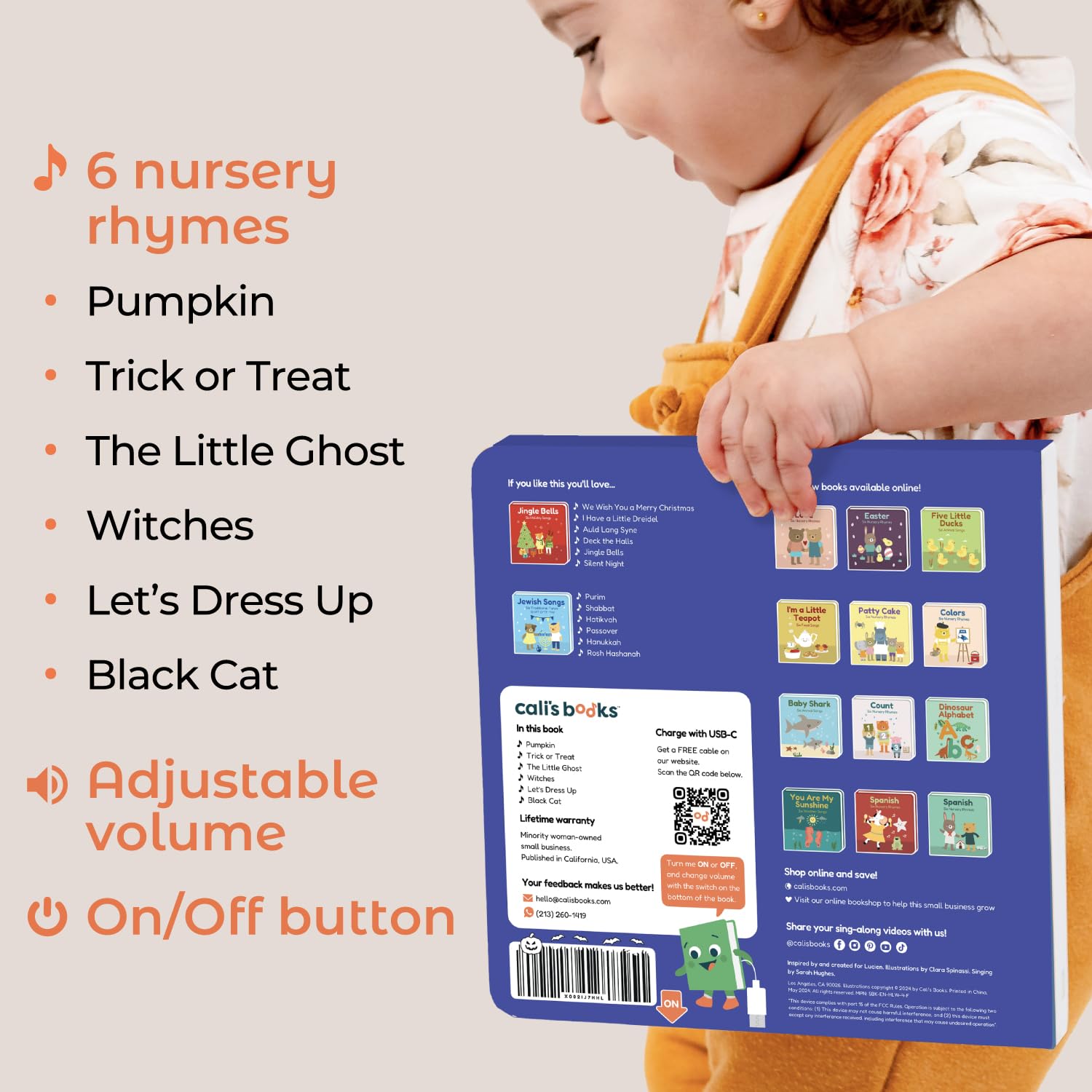 Cali's Books Montessori-inspired illustrations spark curious exploration in Halloween reading.