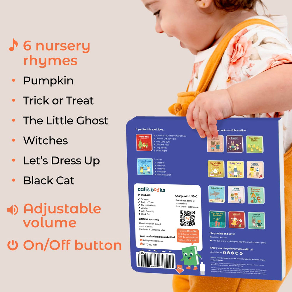 Cali's Books Montessori-inspired illustrations spark curious exploration in Halloween reading.