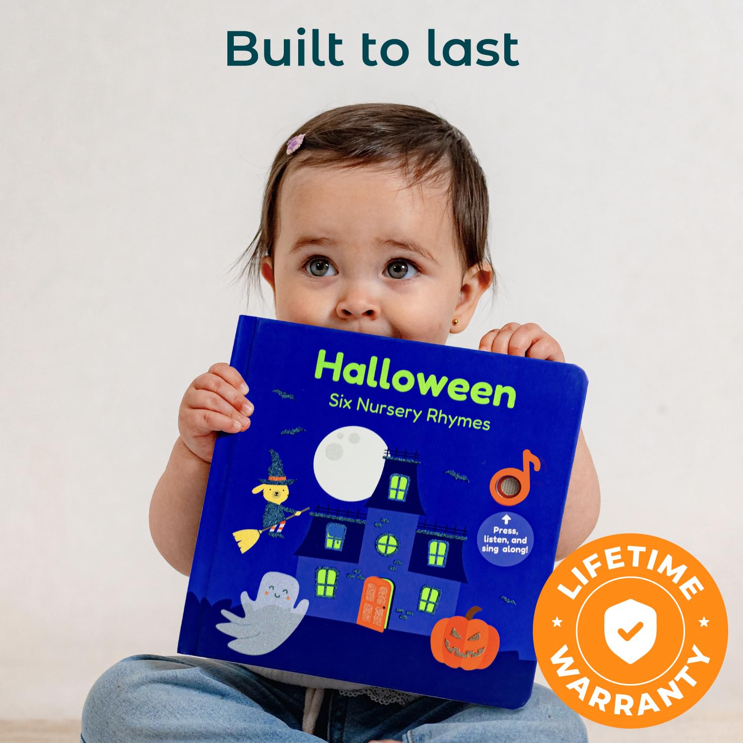 Cali's Books volume-control feature keeps listening comfortable for families.