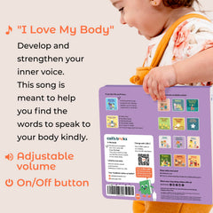 Cali's Books I Love My Body emotions illustrations help kids describe feelings playfully.