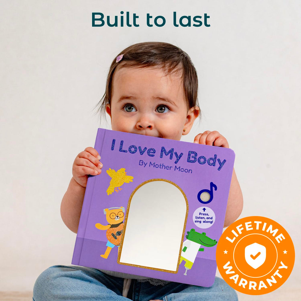 Cali's Books I Love My Body durable board pages withstand toddler use.