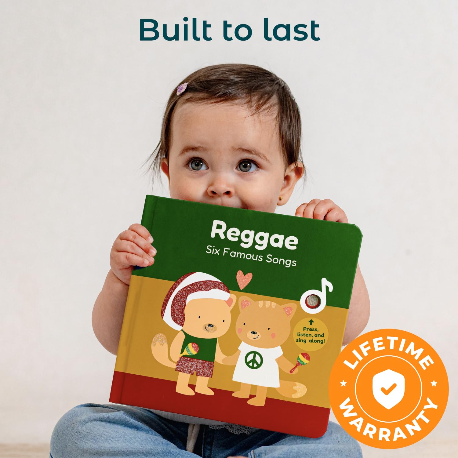 Cali's Books Reggae Musical Book Toddlers gift-ready packaging ideal for gifting.