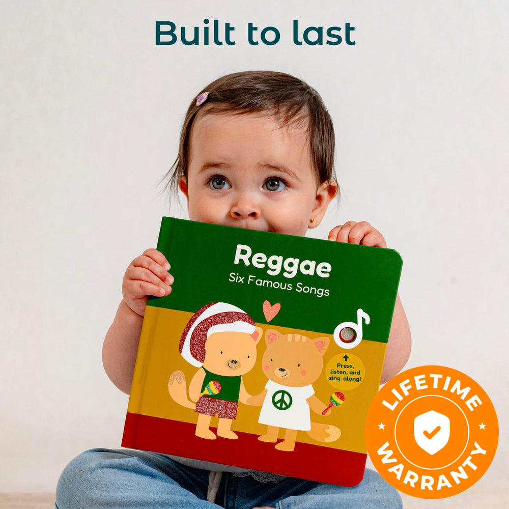 Cali's Books Reggae Musical Book Toddlers gift-ready packaging ideal for gifting.