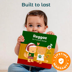 Cali's Books Reggae Musical Book Toddlers gift-ready packaging ideal for gifting.