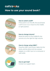 Cali's Books toddler-friendly portable design supports music-filled playtime anywhere