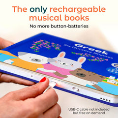 Cali's Books USB-C rechargeable module demonstrates portable power for learning on the go