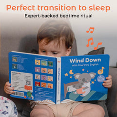 Cali’s Books Wind Down melodies guide a soothing transition to sleep.