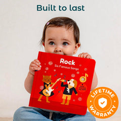 Cali's Books gift-ready rock book perfect for birthdays or baby showers.