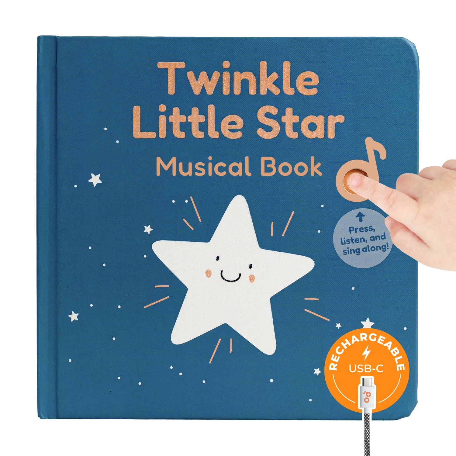 CalisBooks Twinkle Twinkle Little Star cover shows durable board pages for tiny hands.