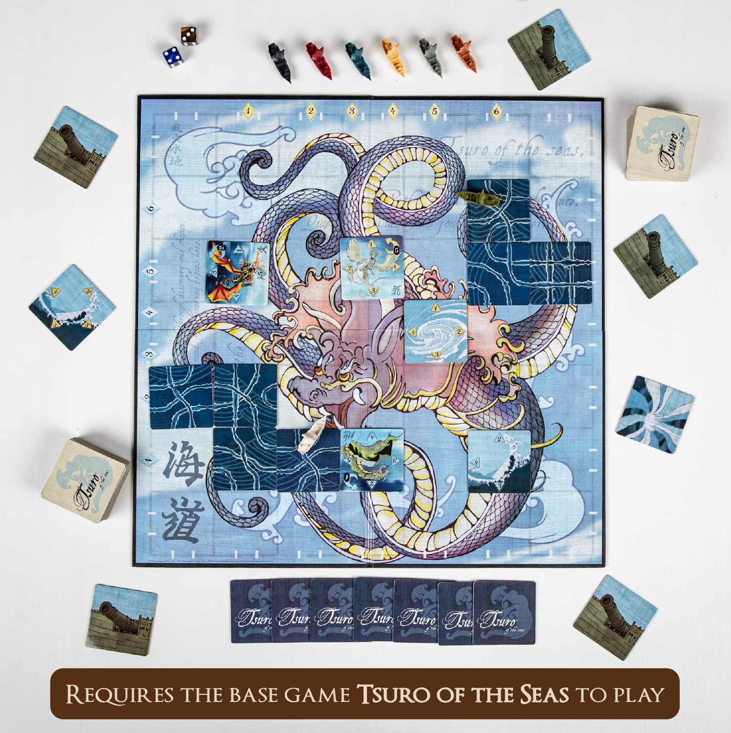 Calliope Tsuro expansion offers replayable adventures with deeper strategy.
