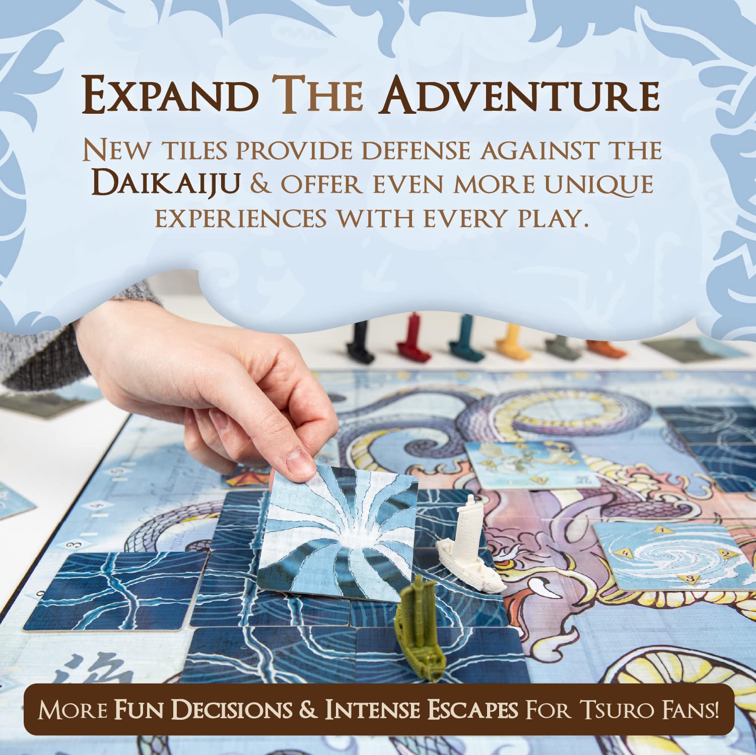 Calliope Tsuro expansion tidal waves and whirlpools reshape routes and add tension.