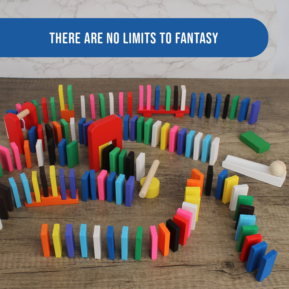 Calmado gift-ready domino set in a box for birthdays and holidays.