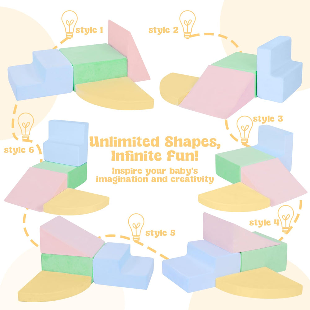 CAMELUS dense foam cushions climbs and falls for confidence