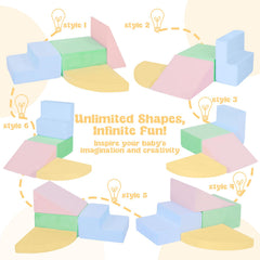 CAMELUS dense foam cushions climbs and falls for confidence