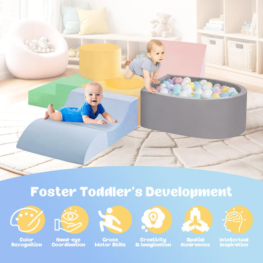 Camelus soft fabric cover offers a gentle touch during play sessions.