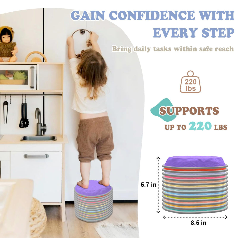 Camelus stepping stones colorful obstacle course ideal for group games and classrooms