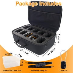 Camkinger portable TCG case enables convenient tournament transport.