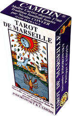 CAMOIN Tarot of Marseille Jodorowsky close-up of card designs highlighting restored symbols.