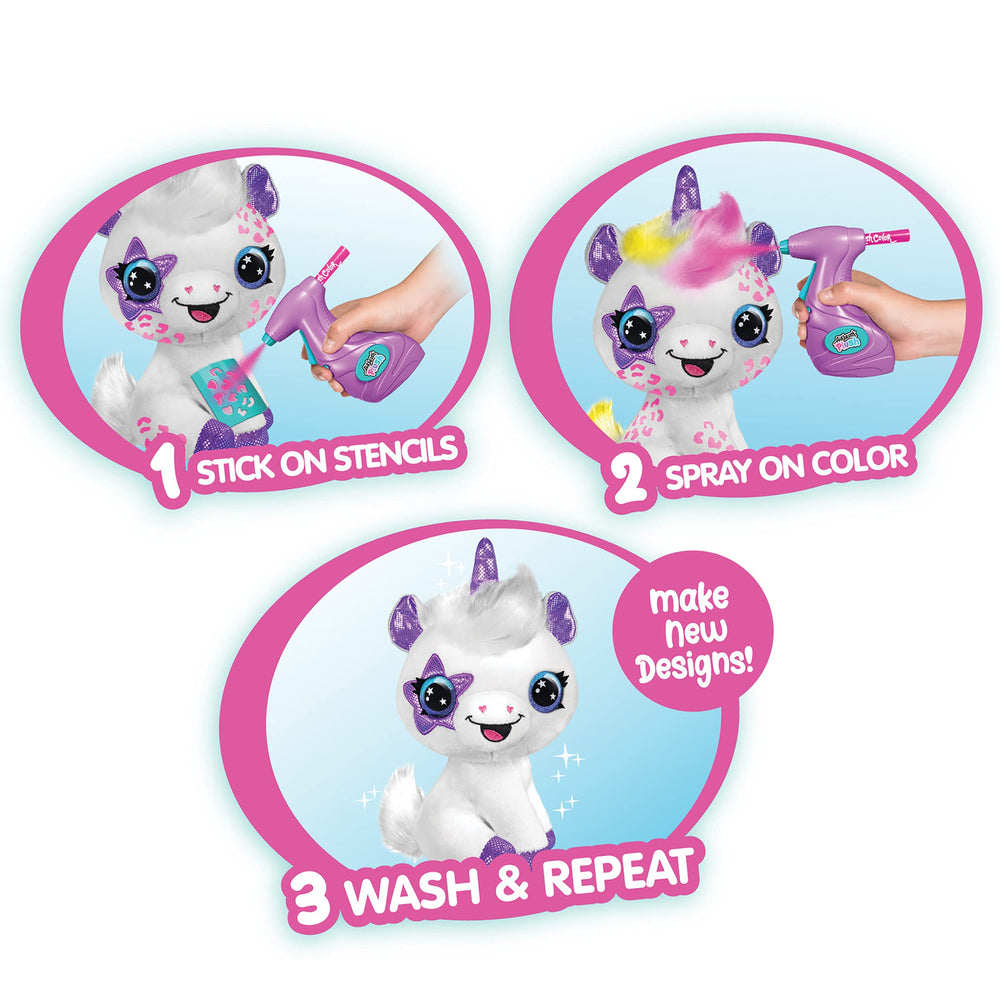 Canal Toys Gift-ready unicorn plush inspires creative play and collection for birthday surprises.