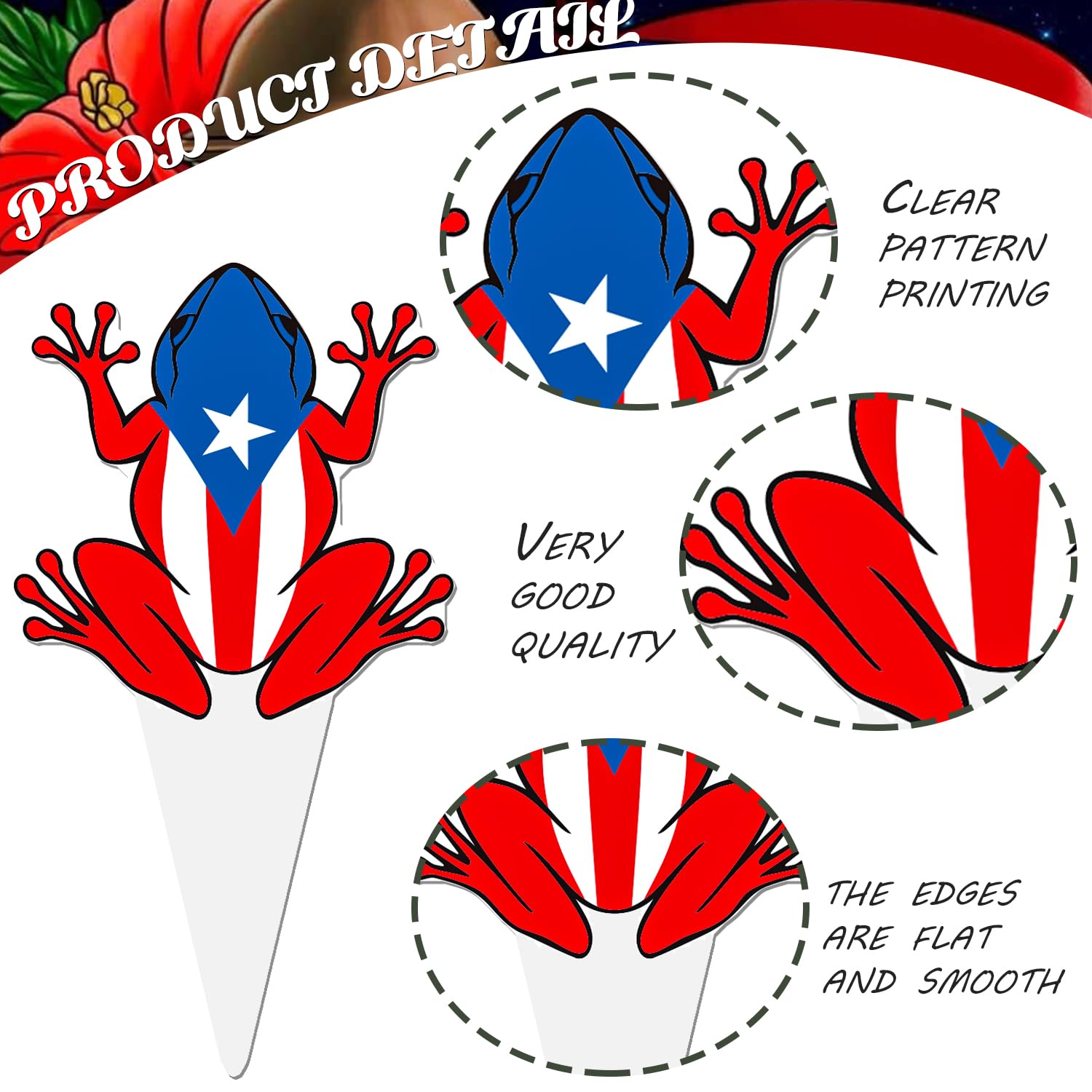 CANDY CHEF Puerto Rico cupcake toppers pattern 4 add colorful domino and mojito motifs to desserts