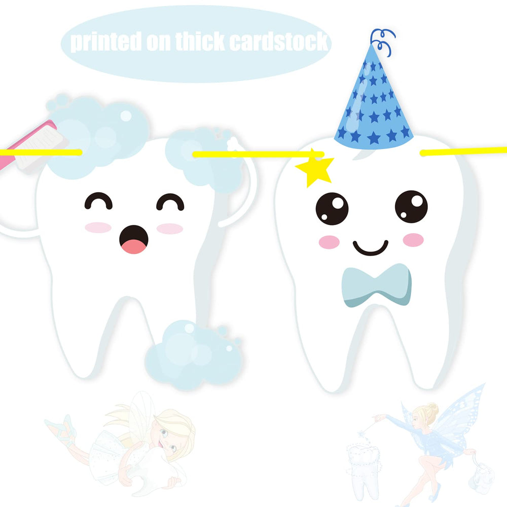 Candy Chef tooth banner pattern-one showcases varied shapes for visual interest