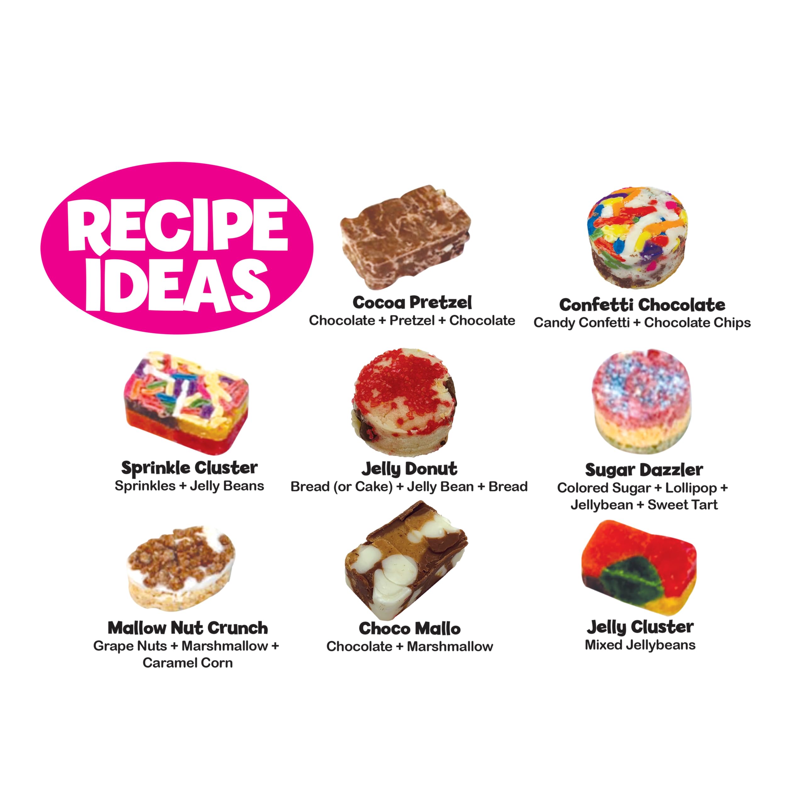 Candy Land Candy Factory foil wrappers keep treats tidy