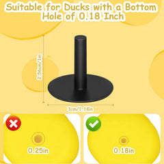 CANIPHA duck holder with adhesive tape highlights easy mounting and hold.