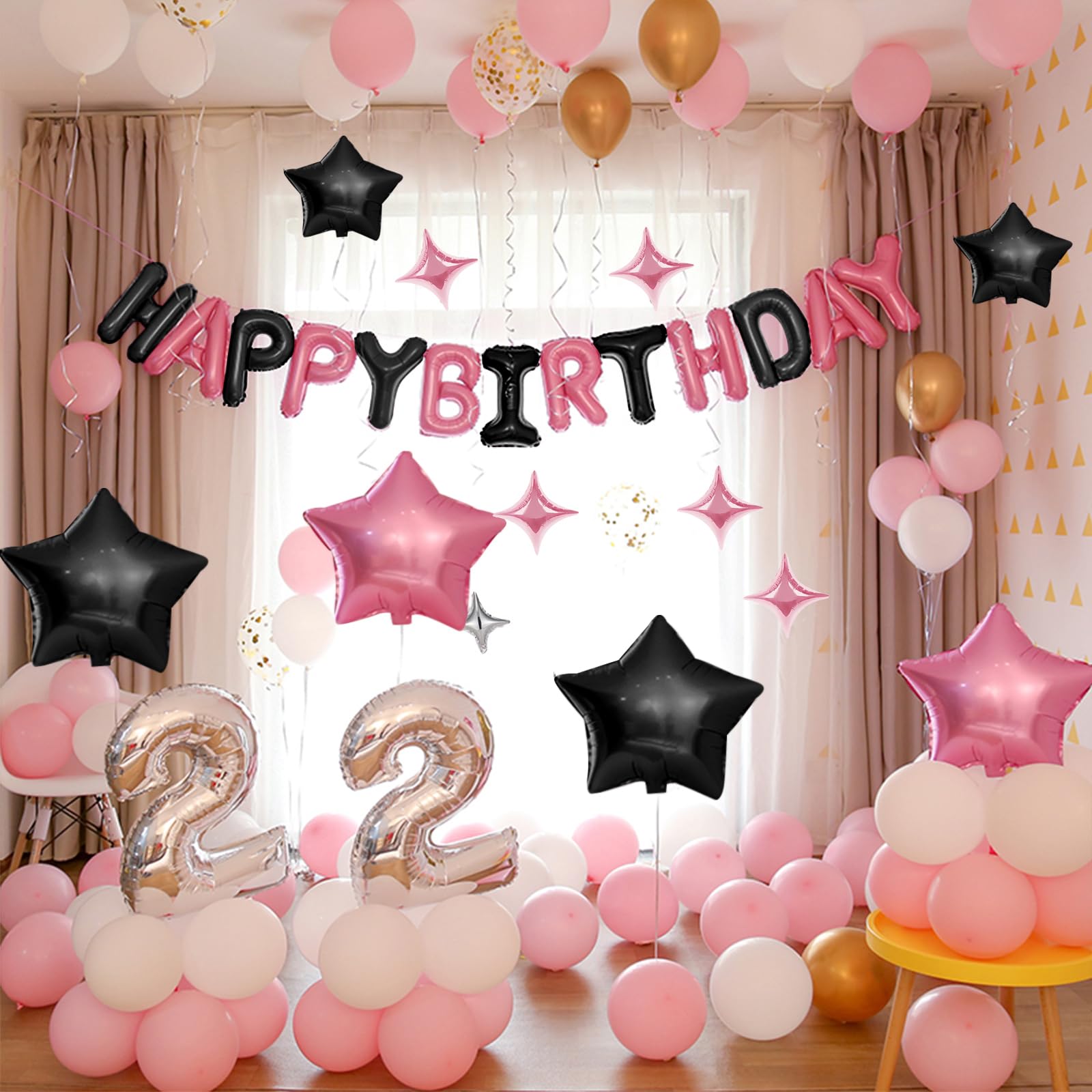 CANREVEL 18in star mix decor for versatile banner displays.