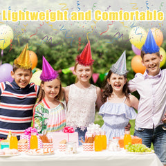 CANREVEL cone hat with tinsel shines during celebrations and photos
