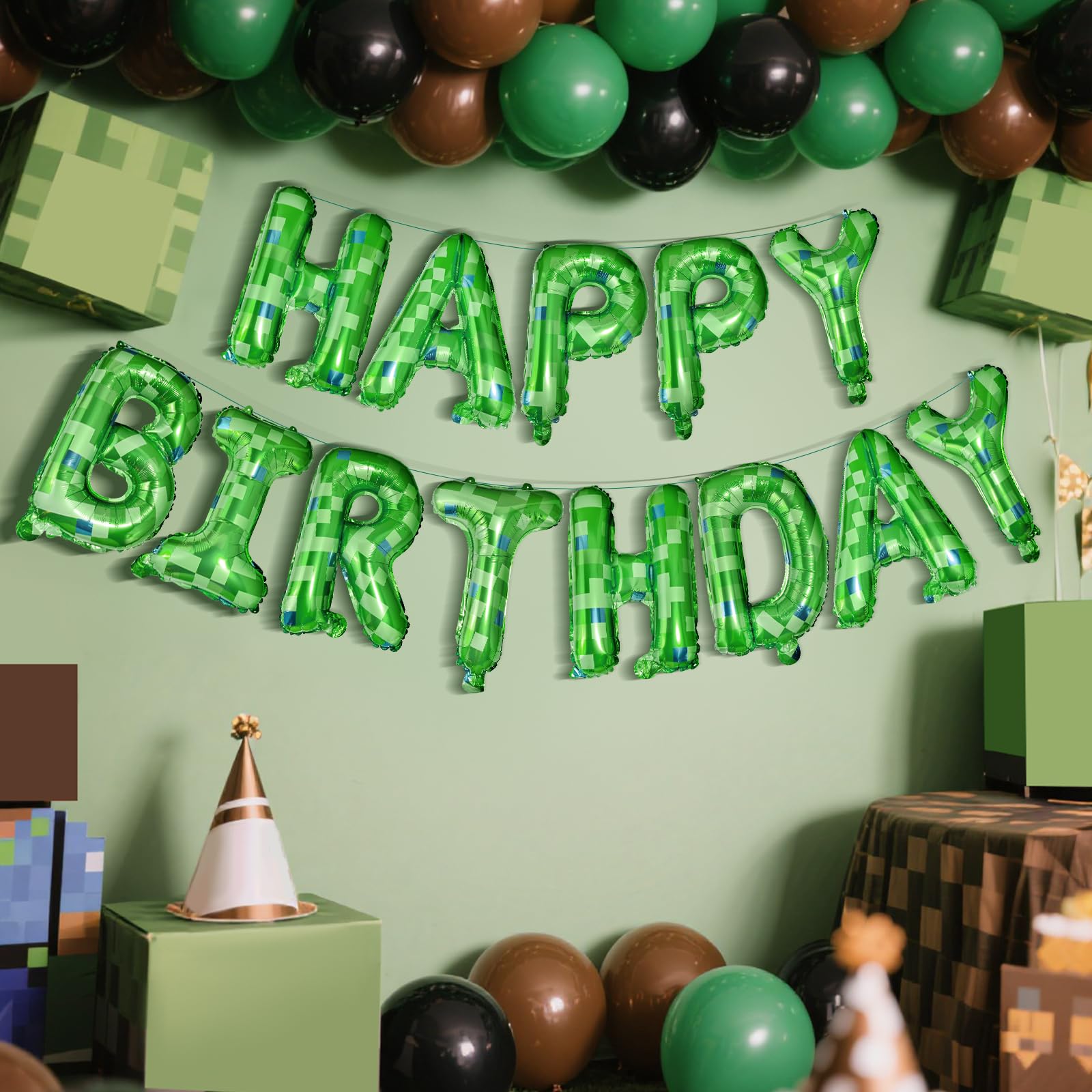 CANREVEL durable ultra-shiny foil banner holds shape for long-lasting decor.