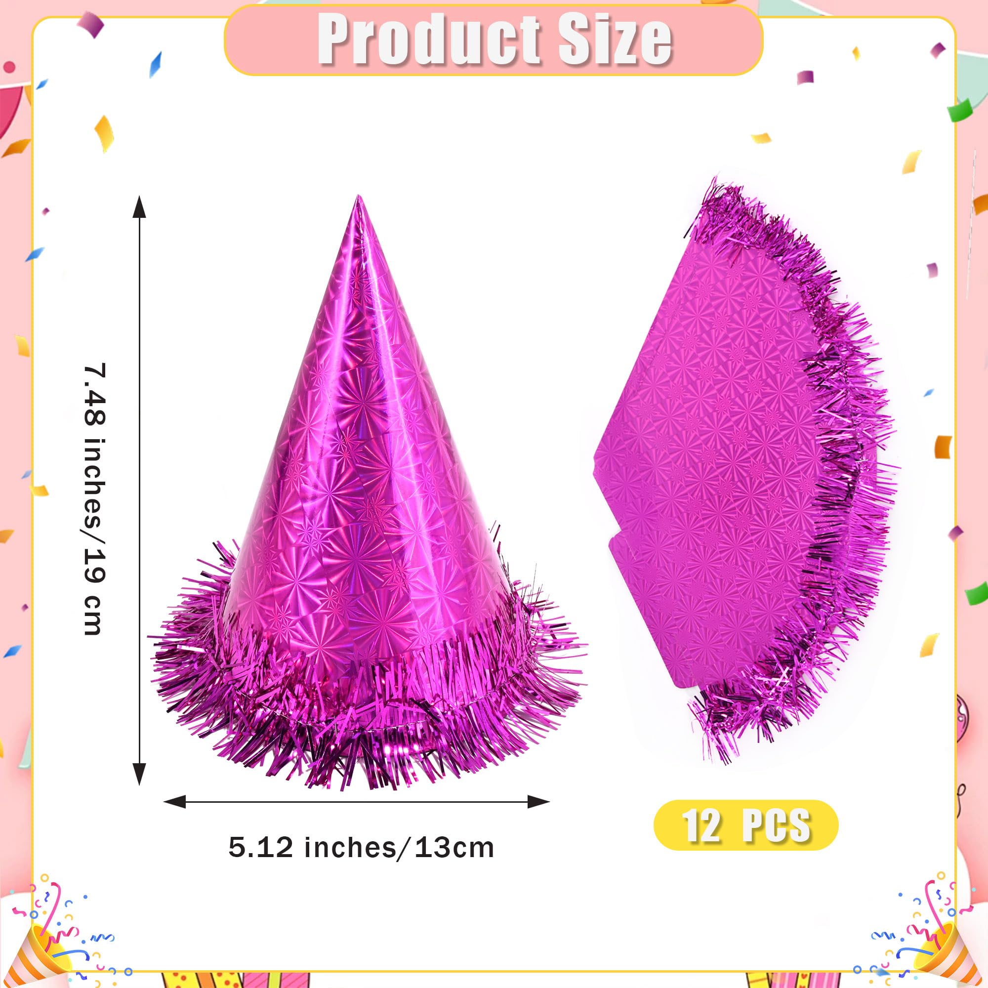 CANREVEL easy-assembly party hat for quick event setup