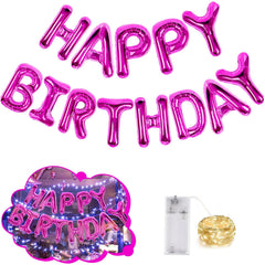 CANREVEL happy birthday banner letters ready for wall display and quick party setup