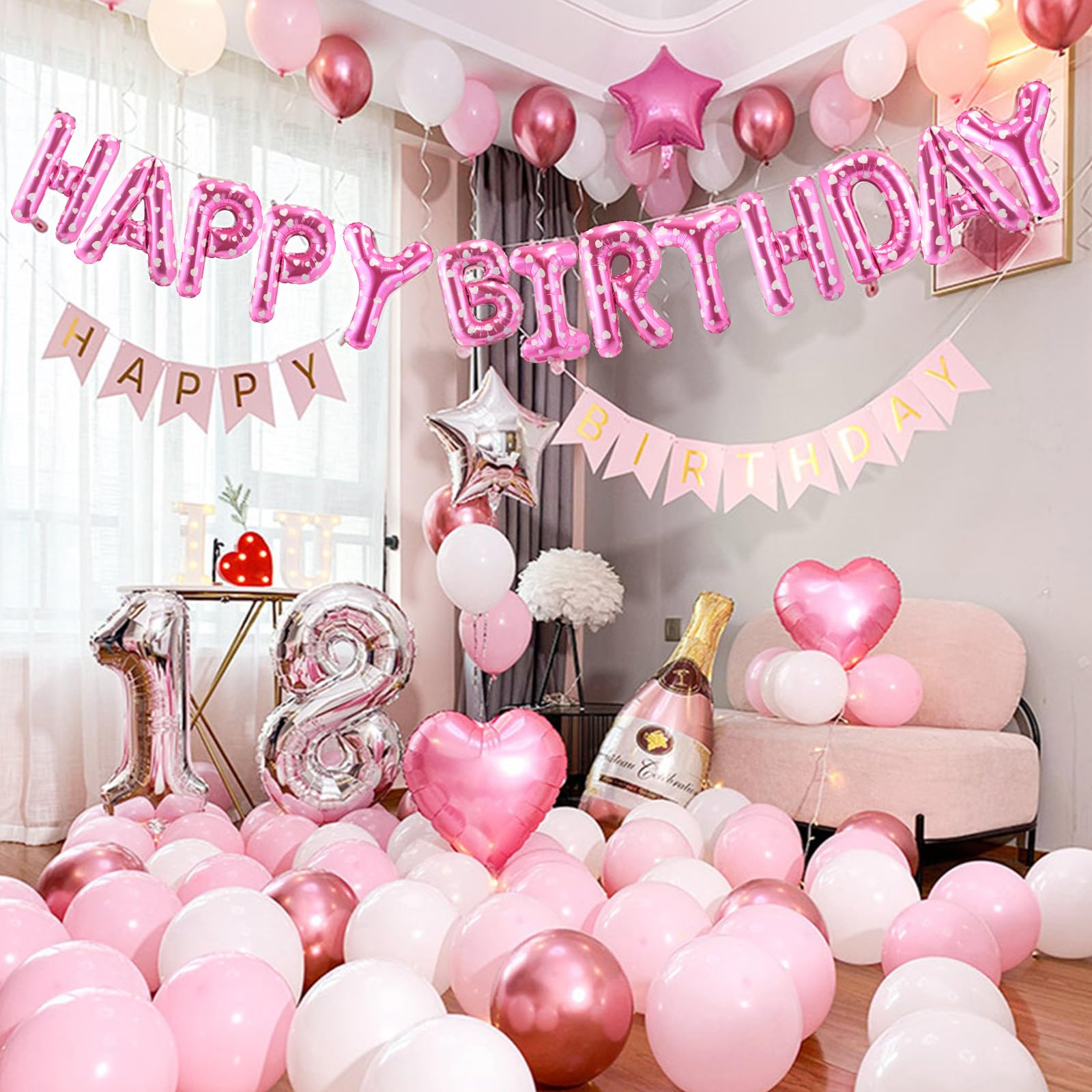 CANREVEL Happy Birthday foil close-up highlights premium shine