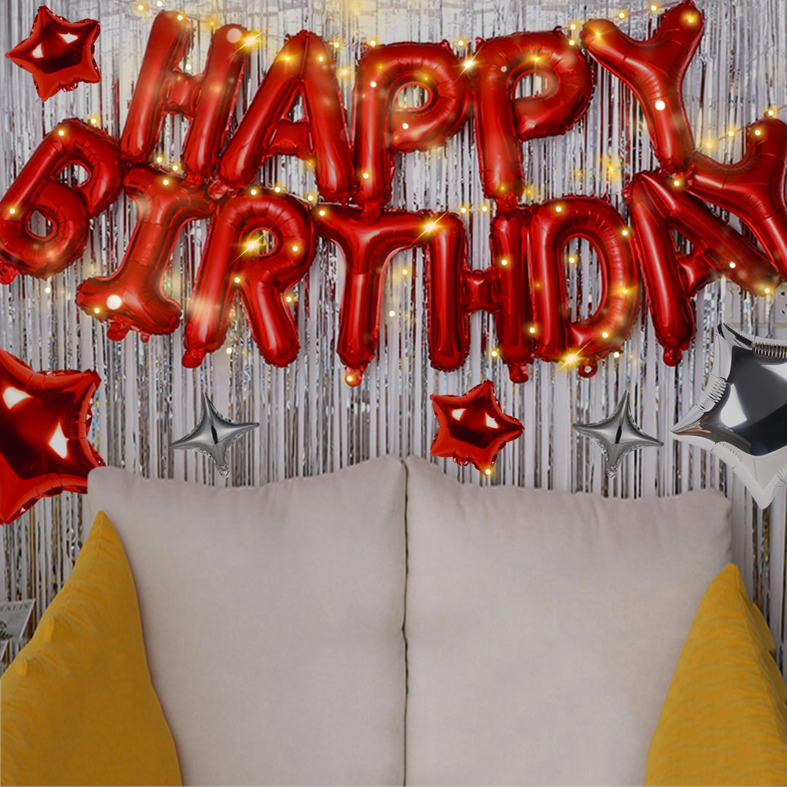CANREVEL banner accessories include straws and ribbon for easy inflation and hanging.