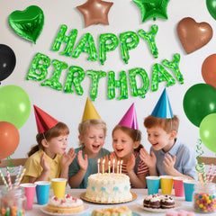 CANREVEL birthday decoration kit works for kids and adults.