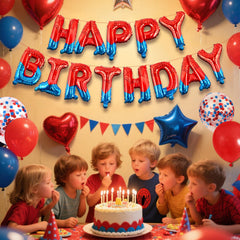 CANREVEL Spider-themed decor creates a memorable birthday atmosphere.
